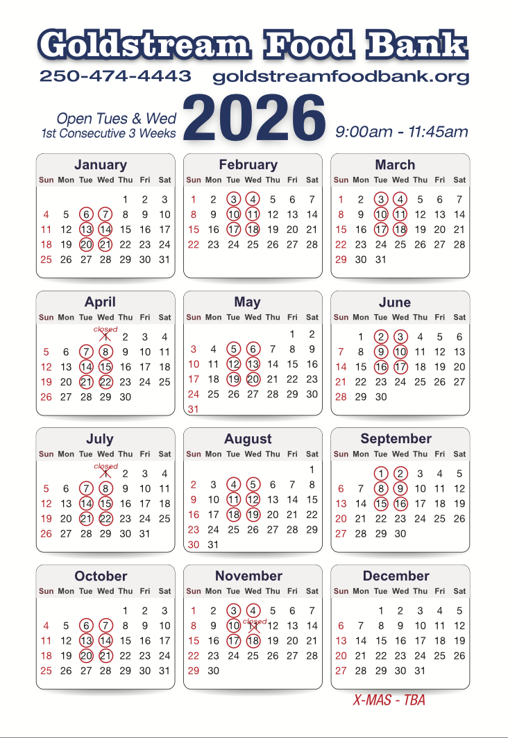 Calendar 2026